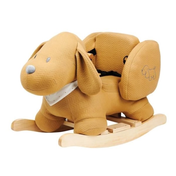 Charlie the Caramel Dog Rocker - Nattou - Blandat - 63,5 cm - För barn - Vit - Från 12 månader
