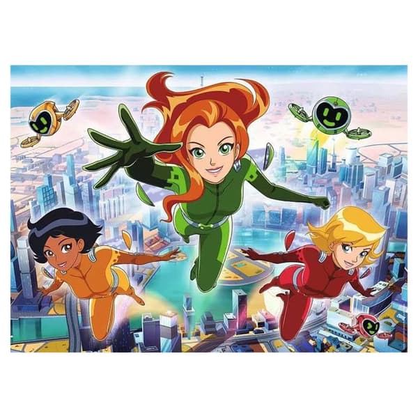 Nathan - Totally Spies on a mission pussel 100 st - RAVENSBURGER Vit