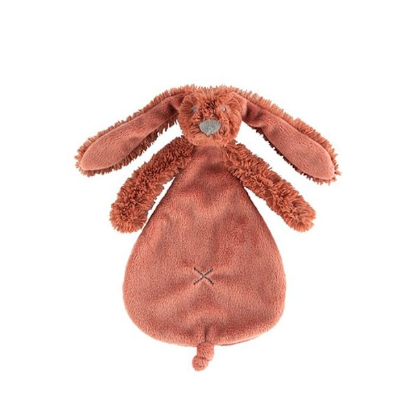 Pehmolelu - HAPPY HORSE - Ruosteinen Richie-jänis - 25 cm - Vauva - Sekä tytöille että pojille Rost