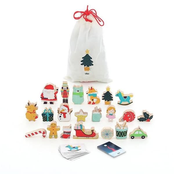 Adventtikalenteri Kosketa ja löydä Julfärger
