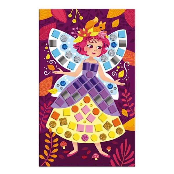 Luova paketti - Prinsessat ja Keijut Mosaiikit Flerfärgad