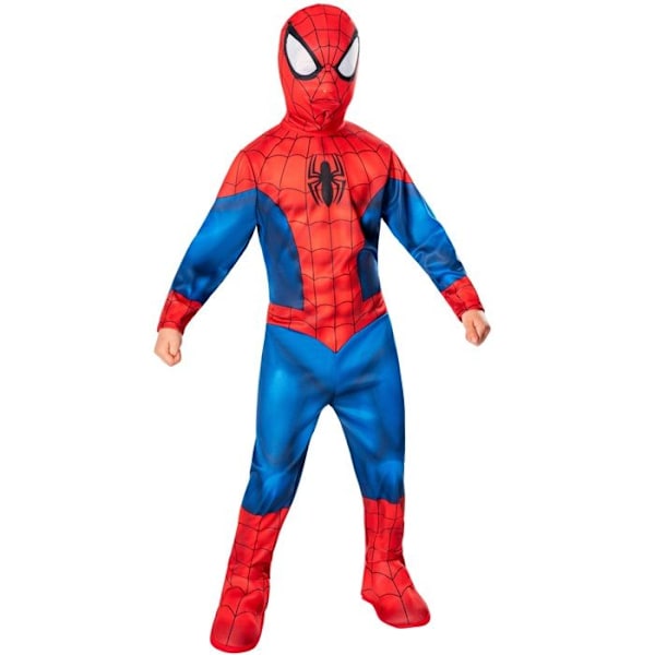 Ultimate Spider-Man klassinen lasten naamiaisasu - Marvel - Punainen - Polyesteri - 7 vuotta ja enemmän Röd 7-8 år gammal
