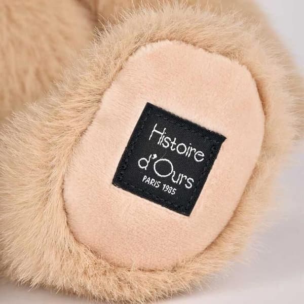HISTOIRE D'OURS - Pehmolelu Clémentin 38 cm Manteli beige