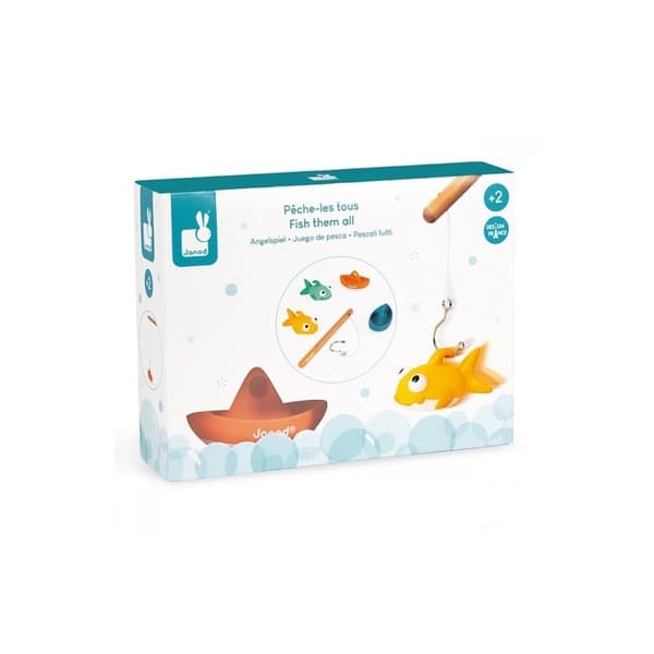 JANOD - Fiskespil med stang - (.) Flerfärgad