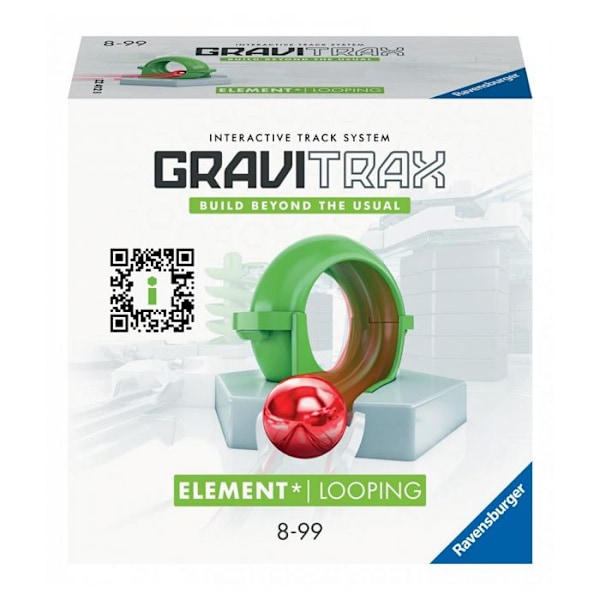 GRAVITRAX-pallopeli - RAVENSBURGER - Looping-elementti - 8 vuotta - Lapsi - 7 kappaletta - GraviTrax - Sekä pojille että tytöille