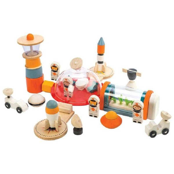 Tender Leaf Toys - Space Station Life on Mars - DAM Orange