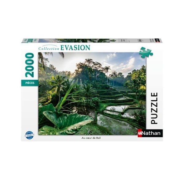 '2000 palapelin palassa Bali, Aikuiset ja lapset 14-vuotiaasta alkaen, Escape-kokoelma, 12001518, Nathan'