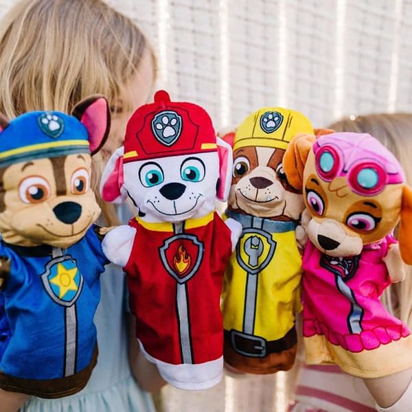 Melissa & Doug - Pat Patrouille Marionetit Blå