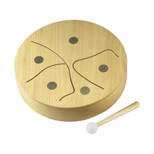 Egmont Toys - Trætromme Beige