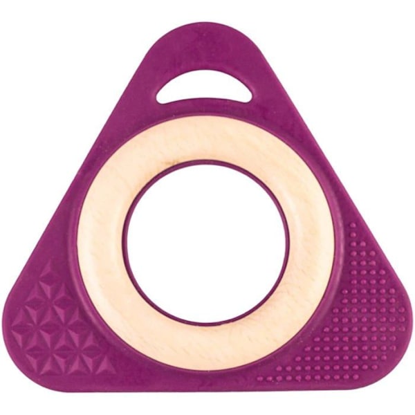 Little Big Things - Hochet Triangle Tri0+ violetti - ELEMENTS FOR KIDS GMBH Rosa