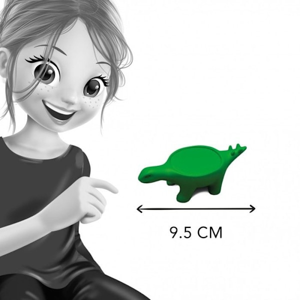 Dinosauriekristaller Grön