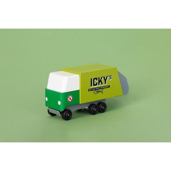 Candylab Toys - Roska-auto - Camion poubelle - DAM Grön