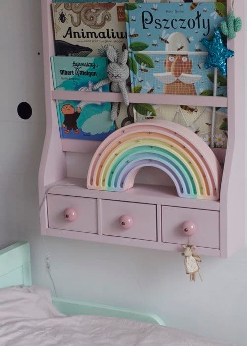 Little Lights - Pastell Rainbow Night Light Rosa