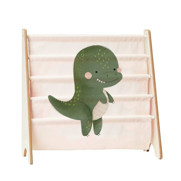 Sassi Junior - Cracky-dinosauruksen kirjahylly Grön