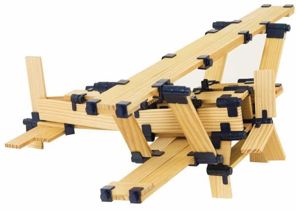 TomTecT - Kasse med 500 dele TomTecT - KAPLA beige