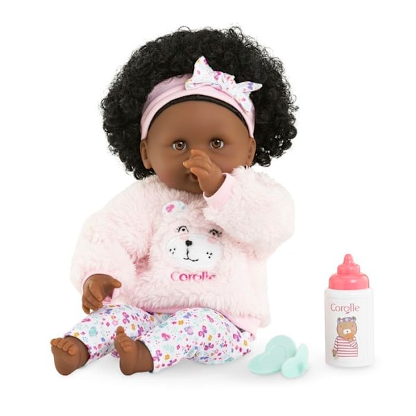 Poupon - Corolle - Bébé Calin Caroline - 30 cm - Pehmeä vartalo - Lisävarusteet mukana Rosa