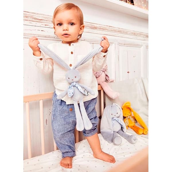 Lapinoo Pantin Lapin Ocre Petit - KALOO - PELUCHES/Doudous - Brun - Velour Sort