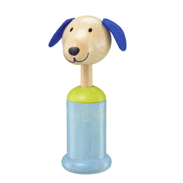 Gobelet - Selecta - Ringo - 12 cm - Puuta - Sininen/Vihreä/ Luonnollinen Blå grön