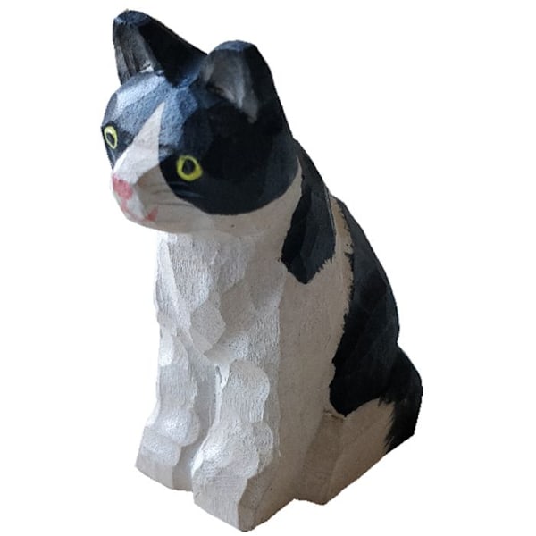 Wudimals - Kattfigur - K-PLAY Vit