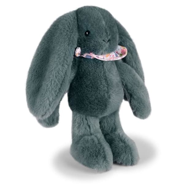 Doudou et Compagnie - Plys Kanin Fleurette grøn 25 cm Grøn