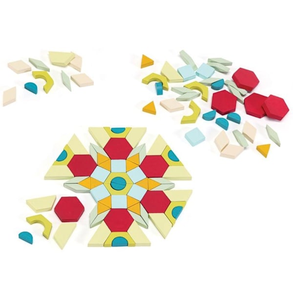 Sevi - Mosaiikkigeometriset muodot 125 kpl Vit