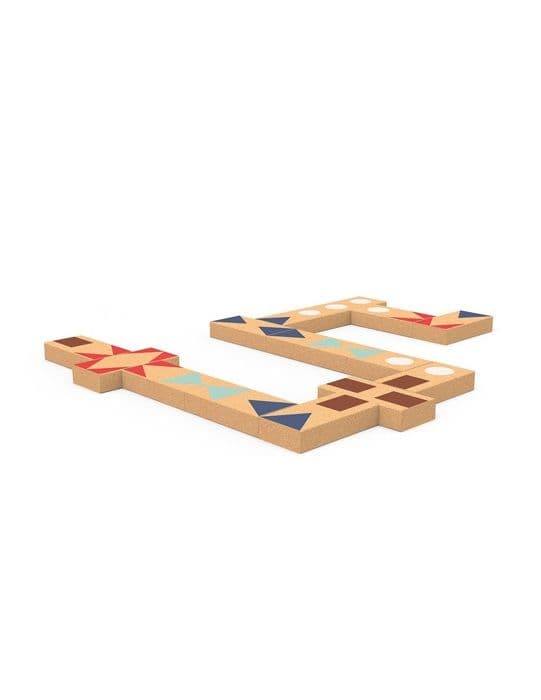 Elou - Les Dominos - GLOBE TROTOYS Beige