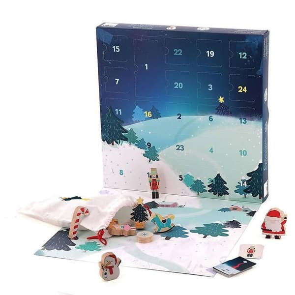 Adventtikalenteri Kosketa ja löydä Julfärger