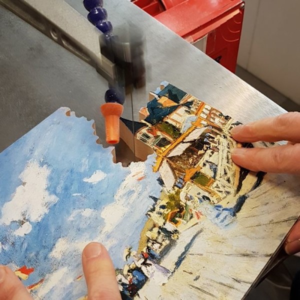 Pussel Michèle Wilson - På brädorna för Trouville Monet - WILSON JEUX Beige