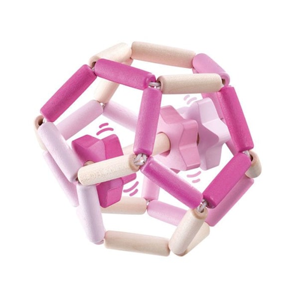 Selecta lelut nyrkkeily- ja purulelu 11,5 cm luonnollinen/vaaleanpunaista puuta Rosa