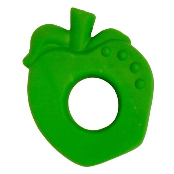 LANCO Apple tandring - Från födseln - Grön - Blandad - Naturgummi - 7x1x9 cm Grön