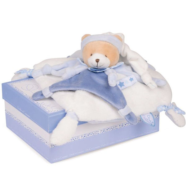 DOUDOU ET COMPAGNIE Kirsikka ja Petit Chou - Doudou Meidän Petit Chou Blå