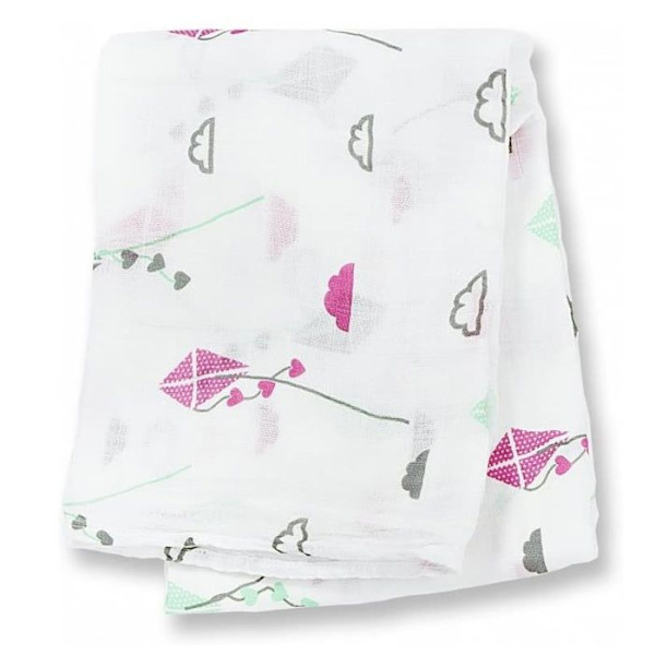 Lulujo - Pitkä bambu - Vaaleanpunainen leijona - ELEMENTS FOR KIDS Rosa