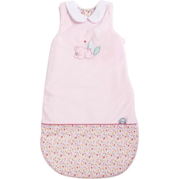 NATTOU Iris & Lali babynestväska - 70 cm - Rosa - För flicka - I sammet Flerfärgad