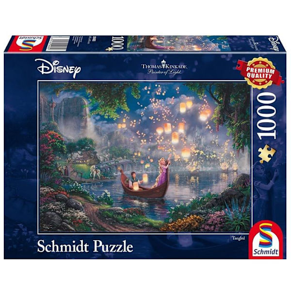 Puzzle - SCHMIDT SPIELE - Disney RC3A9;pp E 1000 palasta Exklusiv Thomas Kinkade-design