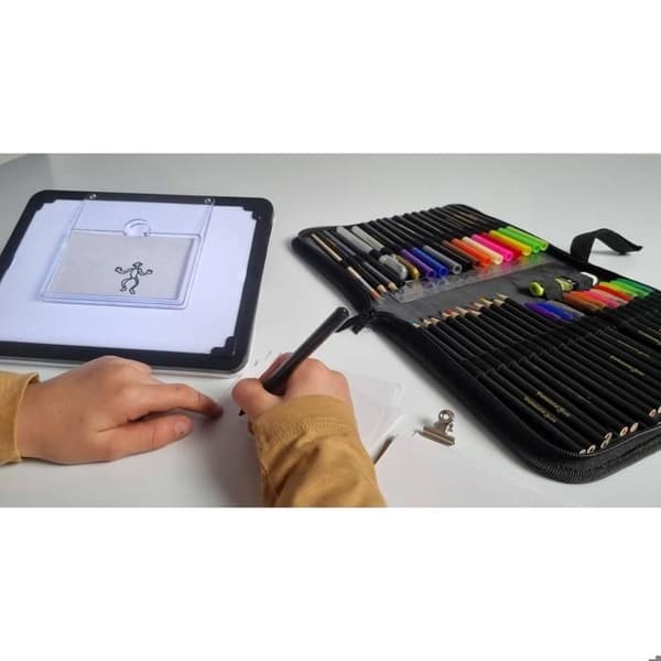 Prof Studio Tablet 3 i 1 - BUKI - Rosa - Plast - Från 8 år Flerfärgad
