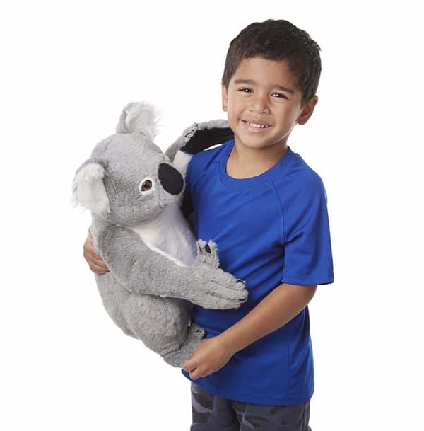 Melissa & Doug Koala krammedyr - Grå og hvid - Til børn fra 3 år og op Grå och vit