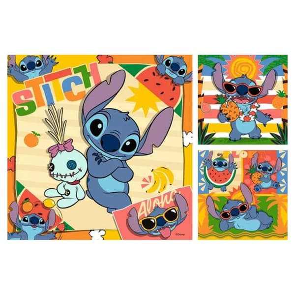 Puzzle Ravensburger Disney Stitch Aloha Flerfärgad