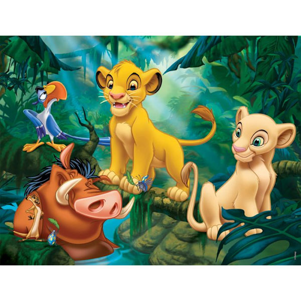 Puzzle KUNINGAS LEIJONA 30 palaa - Nathan - Lapsille alkaen 4 vuotta Flerfärgad
