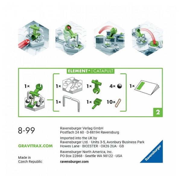 Pussel - RAVENSBURGER - 22411 - För barn från 8 år och uppåt
