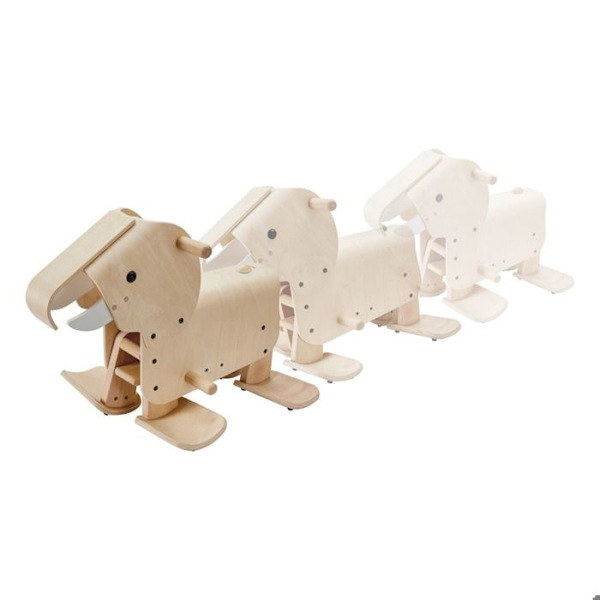Planleksaker - Elefant för promenader - BYXA Beige