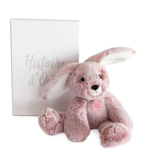 Histoire d'Ours - Pehmolelu Vaaleanpunainen Pupujussikka Sweety Mousse 25 cm - DOUDOU JA KUMPPANIT Rosa