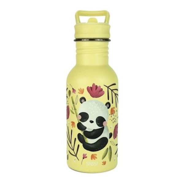 Sassi Junior - Gnummy-panda 500 ml:n teräksinen pullo