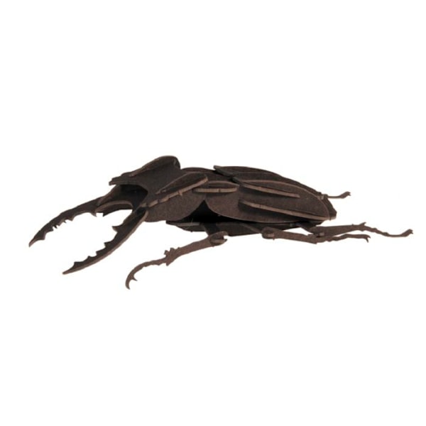 Fridolin - 3D-modell i papper Lucane Svart