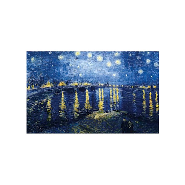 150 bitars träpussel - Vincent Van Gogh - The Starry Night Flerfärgad