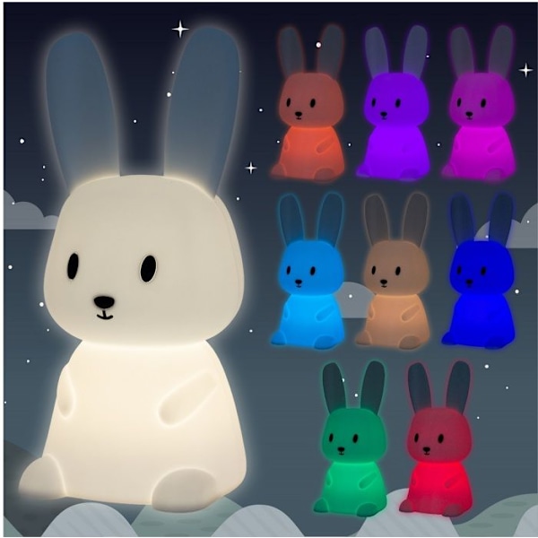 Ulysse - Giant Super Bunny Night Light Vit
