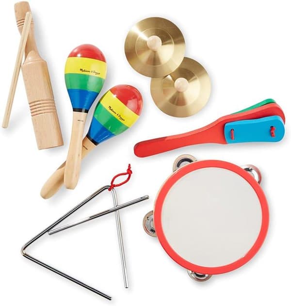 MELISSA & DOUG Orkester I Kasse olika färger