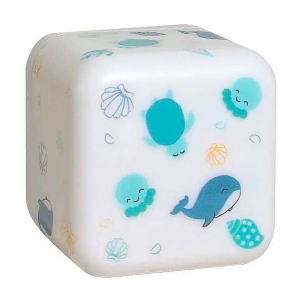 Bærbar Natlampe Cube B Ocean Blå
