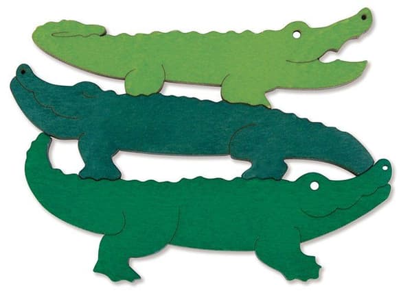 Hape Legetøj - Puslespil - Krokodiller - HAPE