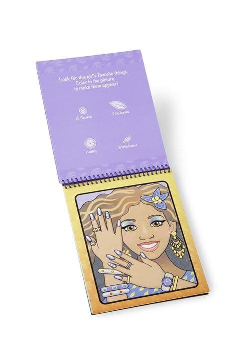 Melissa & Doug - Water Wow! Makeup og Manicure Rosa