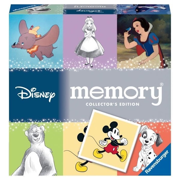 Collectors' memory® Walt Disney minnesspel - Ravensburger Flerfärgad